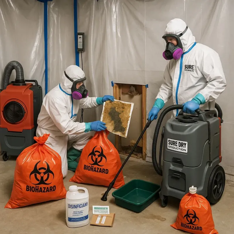 Contaminated Water Handling Protocols process in Barrackville, WV