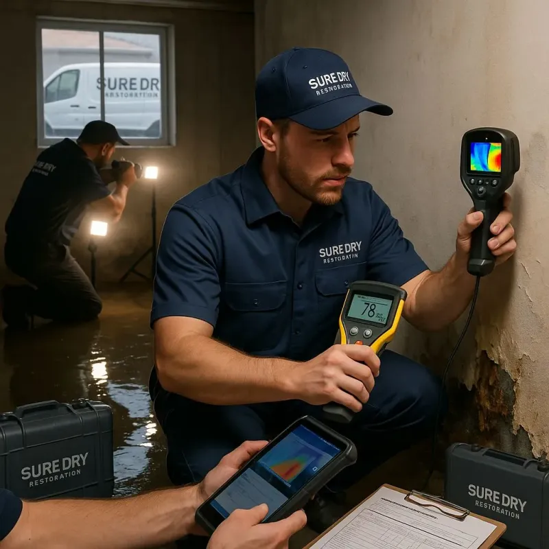 Initial Assessment and Documentation process in Barrackville, WV